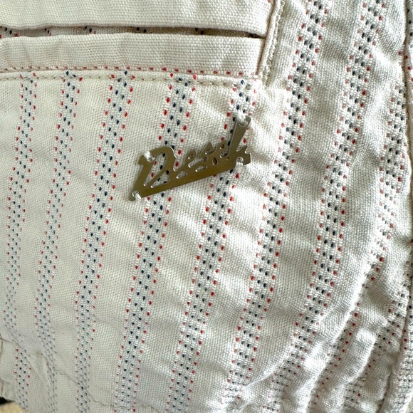 Vintage Diesel Y2K Textured Stripe Blazer - Picture 6 of 12